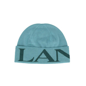 Lanvin Green Virgin Wool Beanie