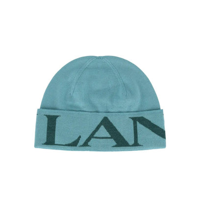 Lanvin Green Virgin Wool Beanie