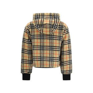 Burberry Multicolor Wool Full-Length Jacket