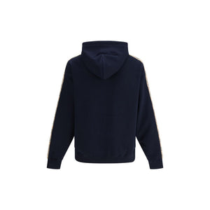 Burberry Blue Cotton Sweatshirt