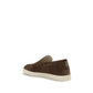 Brunello Cucinelli Brown Rubber Slip-On Loafers
