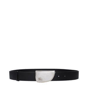 Burberry Black Leather Regular Belt