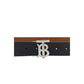 Burberry Black Calf Leather Bos Taurus Regular Belt