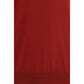 Brunello Cucinelli Red Fleece Wool Sweatshirt