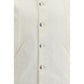Brunello Cucinelli White Cotton Denim Jacket