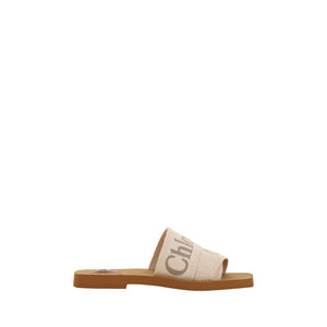 Chloé Multicolor Rubber Flat Sandals