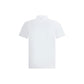 Fendi White Cotton Polo Shirt