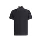 Versace Black Cotton Polo Shirt