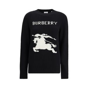 Burberry Black Wool Sweatshirt