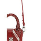 Amiri Red Calf Leather Bos Taurus Shoulder Bag