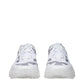 Valentino Garavani White Fabric Athletic Sneakers
