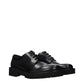 Valentino Garavani Black Leather Oxfords And Derbies