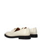Chloé Beige Leather Slip-On Loafers