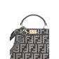 Fendi Blue Fabric Shoulder Bag