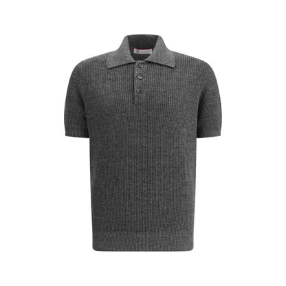 Brunello Cucinelli Gray Cotton Sweatshirt
