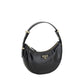 Prada Black Calf Leather Bos Taurus Shoulder Bag