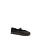 Prada Black Lamb Ovis Aries Aries Ballet Flats