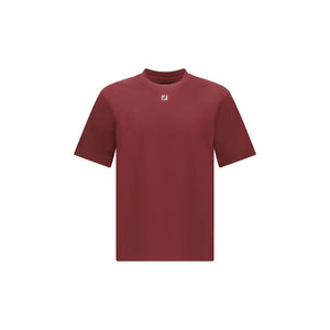 Fendi Bordeaux Cotton T-Shirt