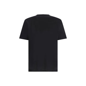 Balmain Black Cotton T-Shirt