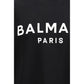 Balmain Black Cotton T-Shirt