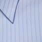 Gucci Adidas x Gucci  Striped Cotton Shirt Blue