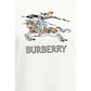 Burberry White Cotton T-Shirt