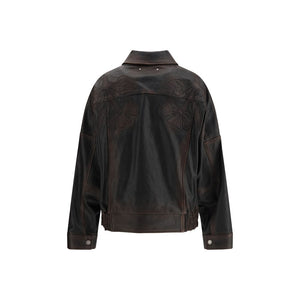 Golden Goose Brown Viscose Bomber