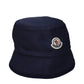 Moncler Blue Wool Bucket Hat