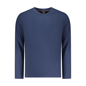 Hugo Boss Blue Cotton T-Shirt