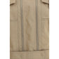 Fendi Beige Cotton Full-Length Jacket