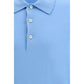 Tom Ford Light Blue Cotton Polo Shirt