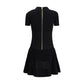 Balmain Black Viscose Casual Dress