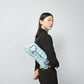 Gucci Horsebit Chain Medium Shoulder Bag Quilted Light Blue