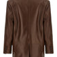 Saint Laurent Leather Blazer
