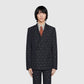 Gucci Interlocking G Stripe Wool Suit