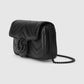 Gucci Marmont Matelasse Leather Super Mini Bag Black