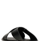 Dolce & Gabbana Logo Leather Sandals