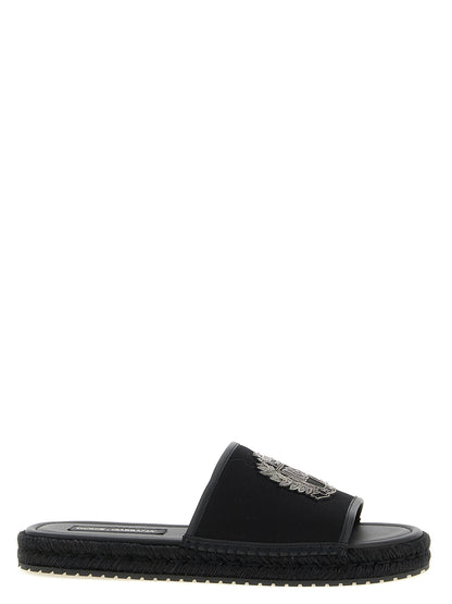 Dolce & Gabbana Cross-stitch Espadrilles