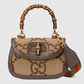 Gucci Bamboo 1947 Small Top Handle Bag Beige