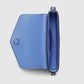Gucci Debossed GG Super Mini Shoulder Bag Light Blue