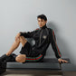Gucci Interlocking Technical Jersey Zip Jacket Black