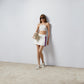 Gucci Cotton Jersey Mini Skirt With Web