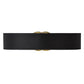 Gucci Leather Belt With Torchon Double GG Buckle Black