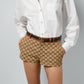 Gucci GG Marmont Reversible Thin Belt Black & Nude