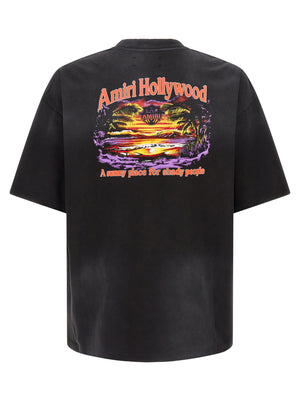 Amiri Sunny Place Skate Vintage Print T-shirt
