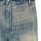 Amiri Checkered Repair Bootcut Jeans
