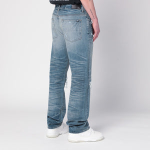 Amiri AMIRI Jeans with rips Honeycomb Indigo