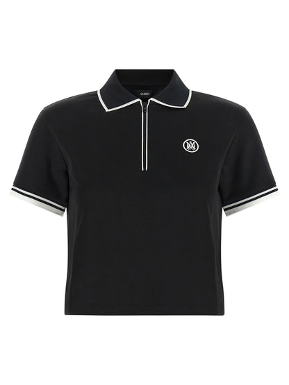 Amiri Zipped Polo Shirt
