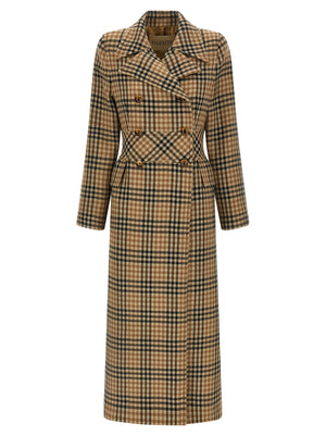 Valentino Garavani Houndstooth Wool Coat