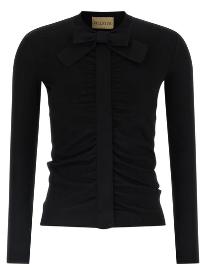 Valentino Garavani Bow Cardigan